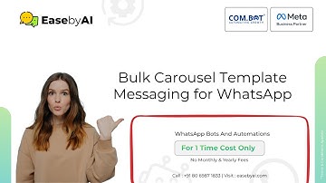 Bulk Carousel Template Messaging for WhatsApp