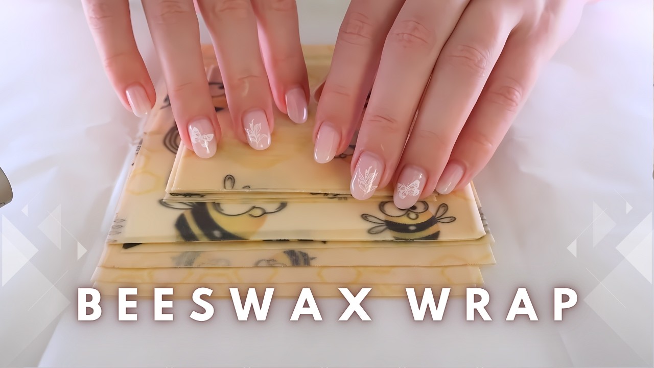 Beeswax Wrap ASMR: Relaxing Crinkles, Taps, and Scratches for Sleep and Focus (No Talking) 🐝😊
