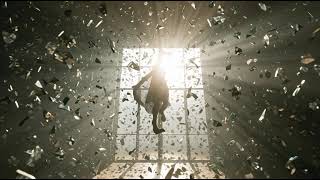 a person breaking through a glass ceiling