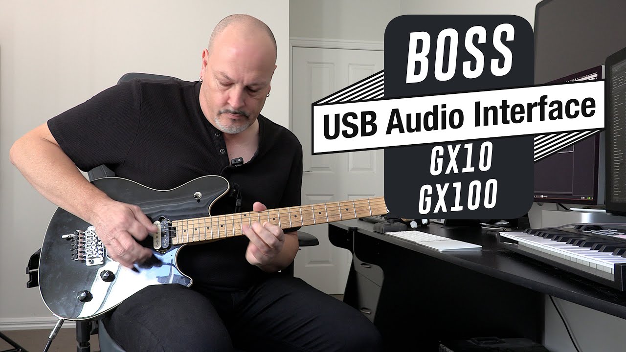 Boss GX10/GX100 - USB Audio Interface - YouTube