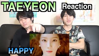 【TAEYEON 태연 - 'HAPPY' M/V】일본인이 한국어로 하는 K팝 리액션!!