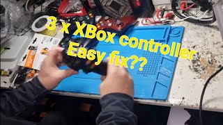 4 Xbox 360 controllers. Can we fix them