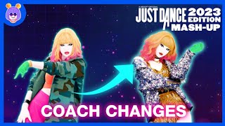 All Coach/Costume/Color Changes | Just Dance 2023 Edition