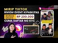 Review Event Aplikasi KIPAS KIPAS Bonus 200 Ribu | Mirip TIKTOK | Event Aplikasi Penghasil Uang