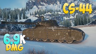 CS-44 - 7 Kills 6.9K DMG - Essential! - World Of Tanks