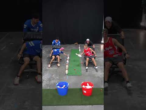 Office chair race! 🎈