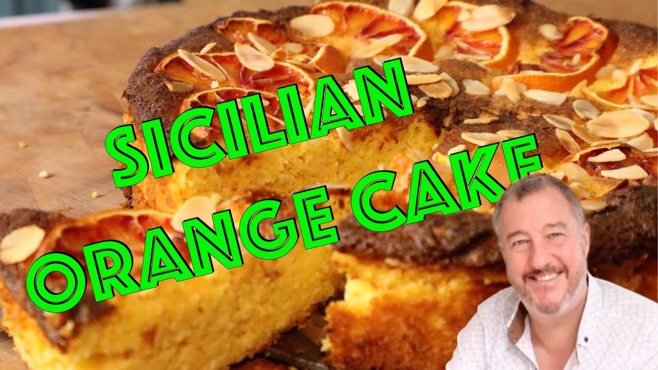 Orange Jello Cake - Oh Sweet Basil