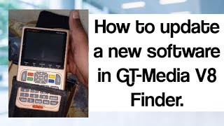 Freesat V8 Finder - How to update a new software.