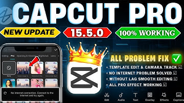Capcut New Update | CapCut Effect Template No Internet Problem Solved | All Features Working ✅