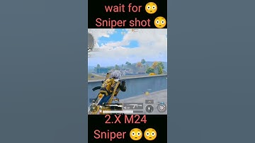 wait for😳Sniper shot😳 2X.M24 school apartments