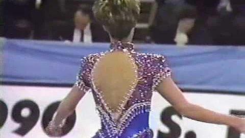 Jill Trenary - 1990 U.S. Figure Skating Championsh...