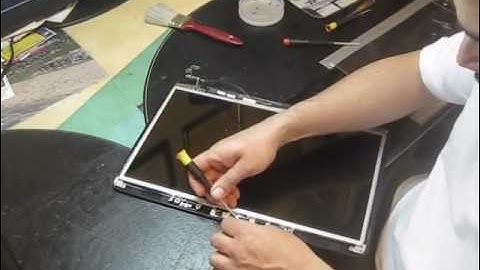 How to replace Fujitsu Lifebook A Series laptop LCD screen