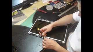 How to replace Fujitsu Lifebook A Series laptop LCD screen