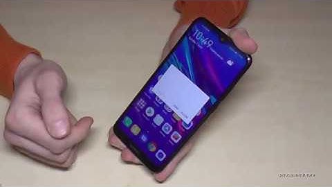 Huawei Y6 (2019): How to record the screen? take a screencast | screen recording | also with Y7