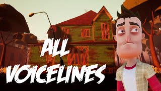 Nicky Roth All Voicelines-Hello Neighbor