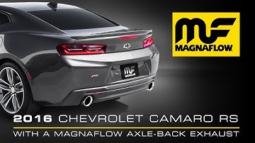 2016 Chevrolet Camaro RS 3.6L V6 with Magnaflow Race Axle-Back