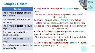 IELTS Writing Task 1 Grammar : Lesson 3 The Present Passive
