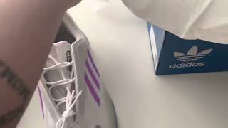 Adidas ozrah unboxing (white)