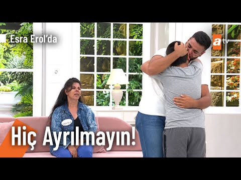 Kadir ve kardeşi koşarak birbirlerine sarıldı! - @EsraErolatv 31 Ağustos 2022