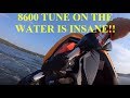 The 8600 tune on the Sea Doo Spark Trixx is NUTS!