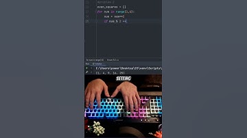 List Comprehension In Python In Under A Minute! ✅⚡⏲️ #coding #programming #python #shorts