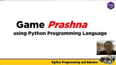 Prashna : Quiz Game Design using Python Programming