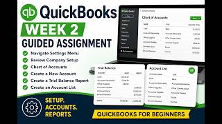 BUS 205 Guided Assignment: Company Setup and Chart of Accounts