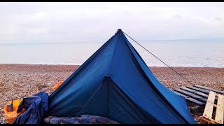 WILD CAMP ON DUNGENESS BEACH IN KENT