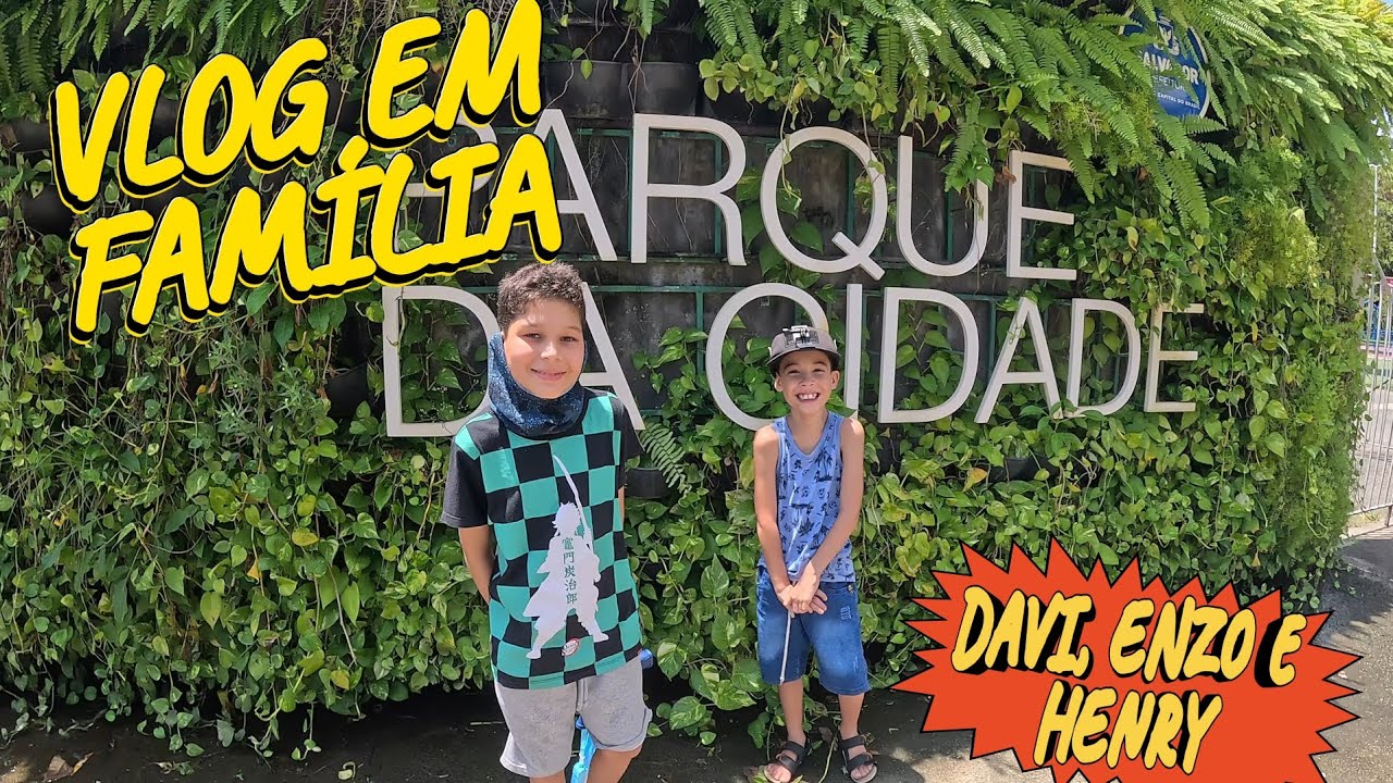 Passeio em Família. Parque Da Cidade. SALVADOR -Ba