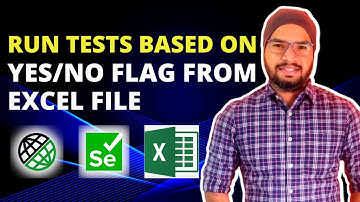 How to Run Tests Based on Yes or No Flag from Excel File in Automation Testing | Chapter-12|Selenium