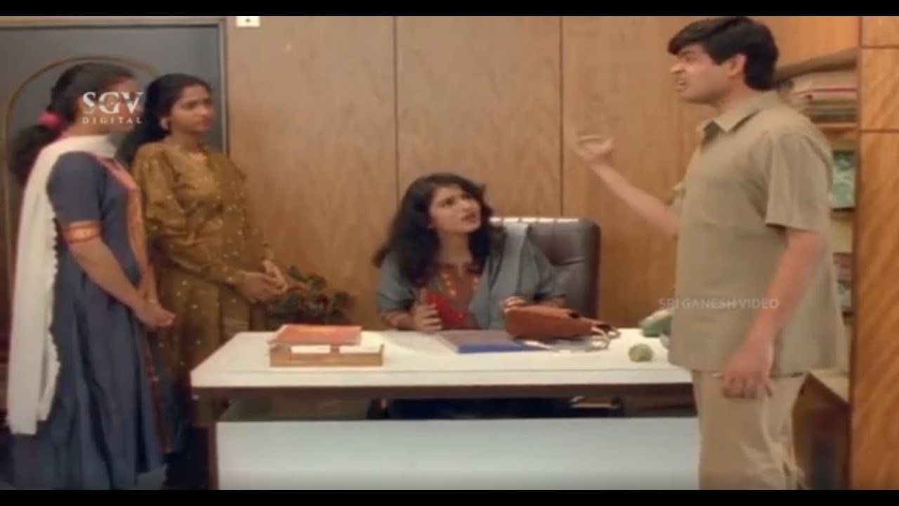 Prema Lost One Lakh Rupees Given By Shivadhwaj | Gajina Mane Kannada Movie Scene