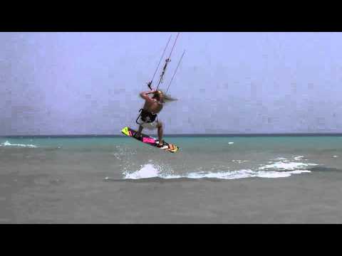 Kitesurfing Technique - Front Loop From Toeside