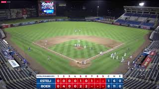 Estelí vs Boer,  Primer Juego de la serie, Campeonato GPO 2024