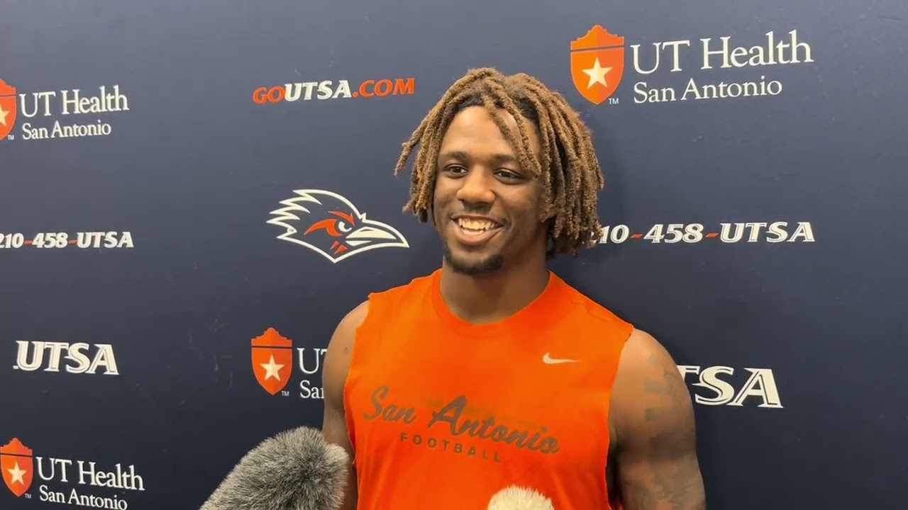 UTSA LB Shad Banks Post Practice Interview 11.11.25