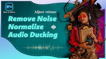 Edit Audio: Volume, Remove Noise & Audio Ducking | PowerDirector Tutorial for Video Editing Basics