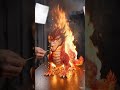 “Epic Fire Experiment: Matchstick Dragon Burns to Ashes” #DragonArt #ExtremeExperiment #FireLovers