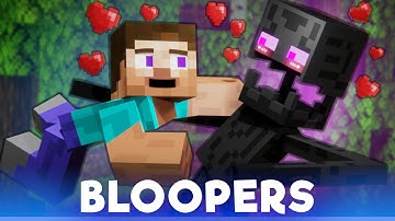 Enderman Attack: BLOOPERS - Alex and Steve Life (Minecraft Animation)
