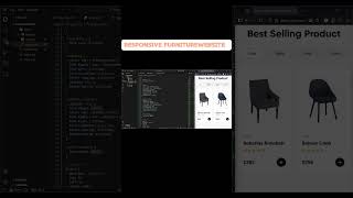 Responsive Furniture Landing Page #css #coding #programming