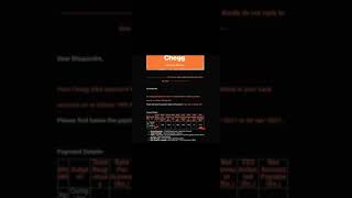 Payment of Rs.170 recieved for solving 1 question | Chegg payment proof