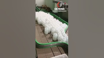 Plastic bottle buffering conveyor customized bottle reverse conveyer