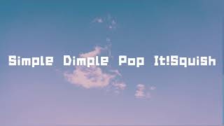Simple dimple pop it!  -  Lyrics 【¿歌詞付き？】