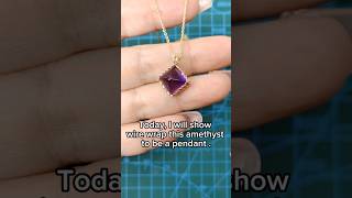 Tutorial : wire wrapped pendant #tutorial #diyjewelry #handmadejewelry #handcraftedjewelry #pendant