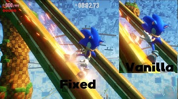 Sonic Frontiers Fixed Grind Animation