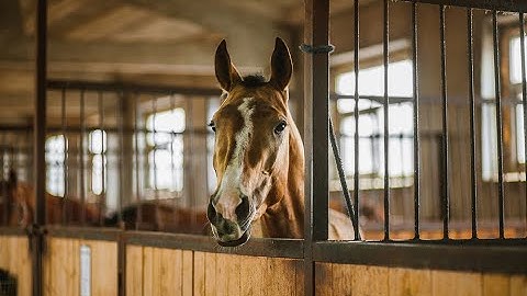 This is how you can clean your horse stalls and stables without stress and effort.