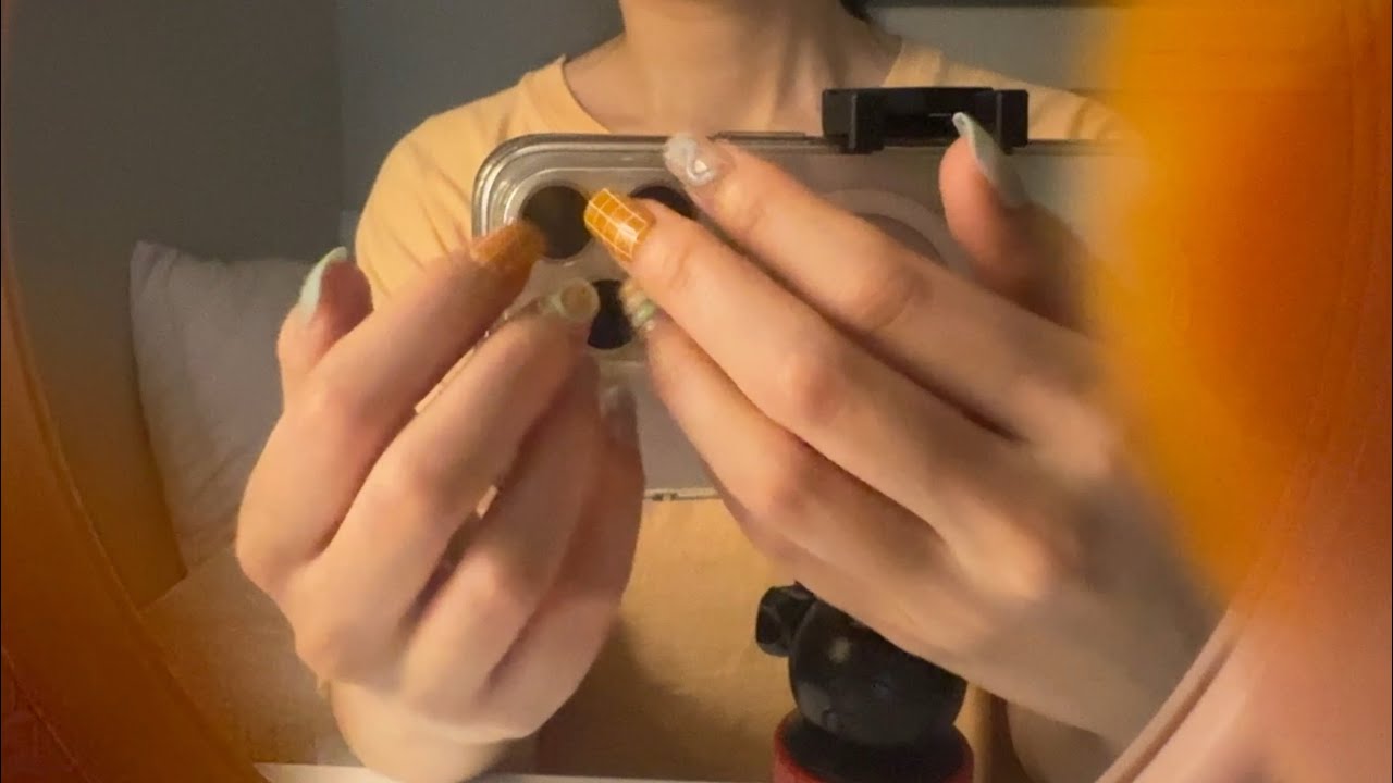 ASMR 편집하다 잠 올 뻔 카메라 탭핑 📷 only camera tapping