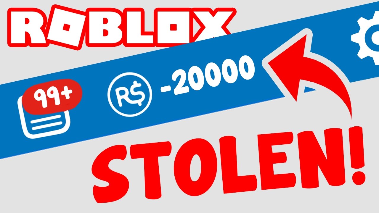 STOLEN ROBUX ON ROBLOX!!! - YouTube