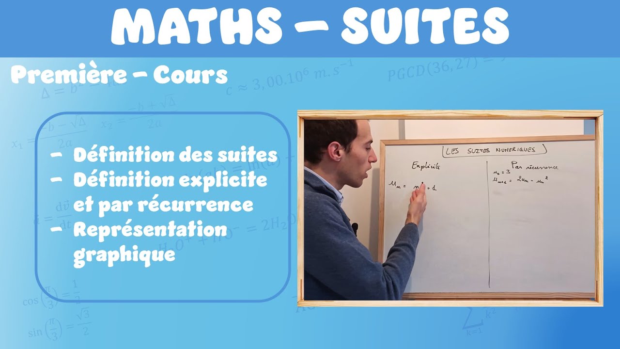 [Maths][Première] Définition des suites numériques