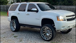 07 Lifted Tahoe Ready For The Streets After Wash