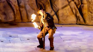 Indiana Jones Epic Stunt Spectacular at Night in 4K | Disney's Hollywood Studios Walt Disney World