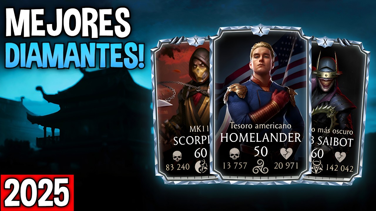 ТОП-15 ЛУЧШИХ АЛМАЗОВ B Mortal Kombat Mobile 2025!